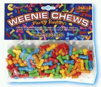 Weenie Chews Penis Candy