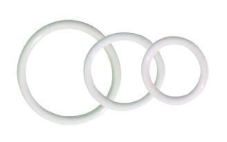 Rubber C Ring Set - White