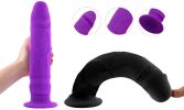 5.5-inch Beginner Anal Realistic Penile Vein Dildo Sucker Waterproof