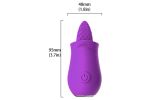 Powerful 10 Speeds Clit Licking Massager Tongue G spot Vibrator Sex Toy